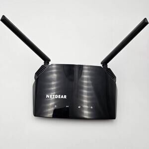 Netgear AC1200 R6120 Black USB Port Wireless Dual-Band Wi-Fi 5 Router Box TESTED